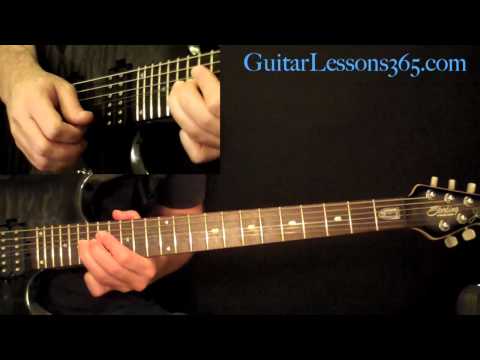 Glasgow Kiss Guitar Lesson Pt.2 - John Petrucci - First Verse Section