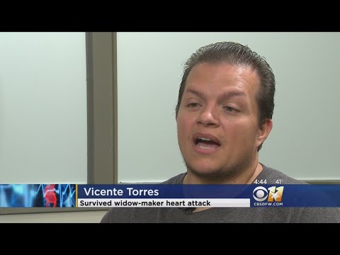 Man Talks About Surviving "Widow Maker" Heart Attack