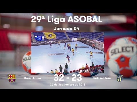 LIGA ASOBAL J04: Barça Lassa - Bidasoa Irún 32-23
