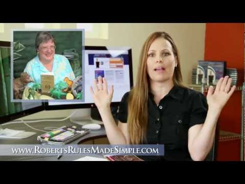 Robert's Rules Revealed: Ep. 2 - What to do When the Chair is Being Unfair