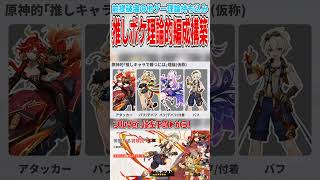 【原神】推しポケ理論から学ぶ ガチパの作り方【ゆっくり実況】