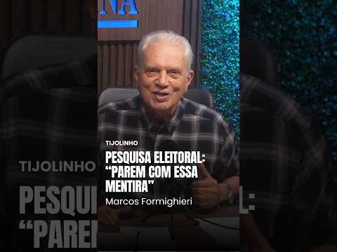 Comentarista questiona pesquisa e posição de candidato apoiado por Ratinho Junior