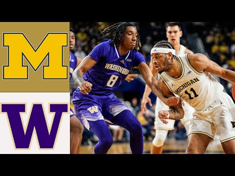 Michigan vs Washington | FULL GAME | Jan 14,2026 | Men's College Basketball 2026