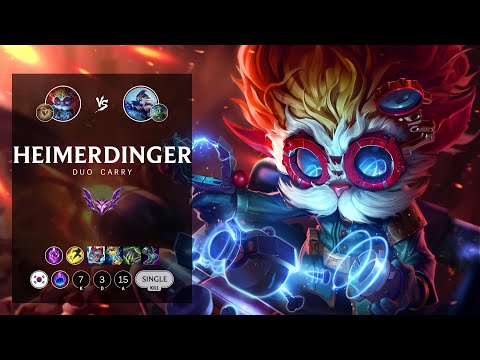Heimerdinger Bot vs Ashe - KR Master Patch 12.20