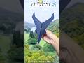 How to make paper airplanes ✈️ that fly far || best paper airplane ✈️😱 #shorts #craft #usa #plane