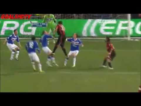 HD AC Milan 2-0 Sampdoria - Alex Pato Goal - AC Milan vs Sampdoria 2-0 Goals