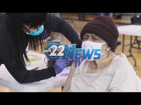 Wilmington Delaware residents get vaccinated on MLK Day