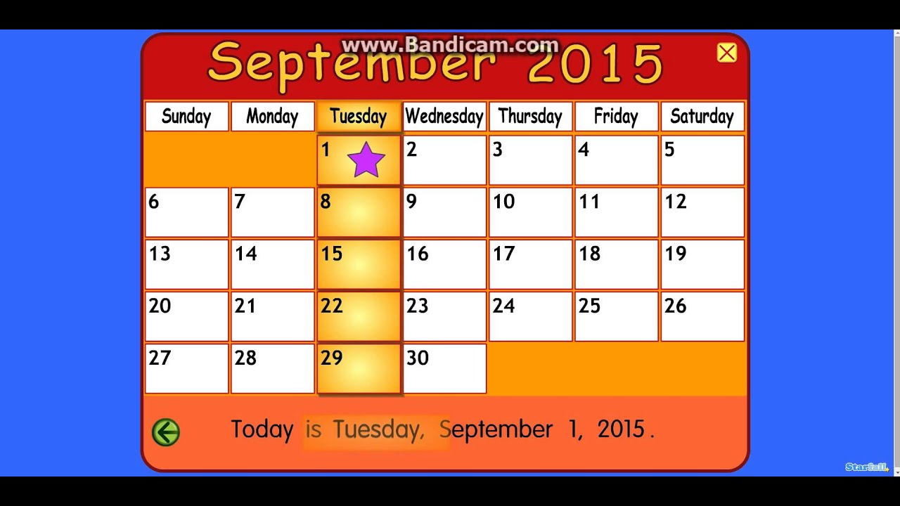 September 2015 is here