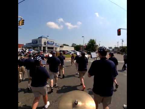 Drummer's eye view! In a mummers String Band!