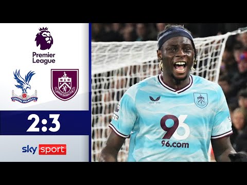 3 Tore in 8 Minuten!! Burnley kontert Larsen! | Crystal Palace - FC Burnley | Highlights - PL