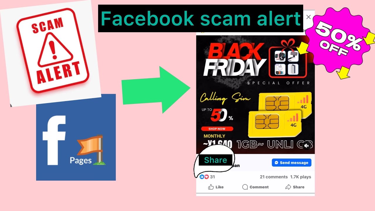 Scam! Facebook page alert #scam #page #fb