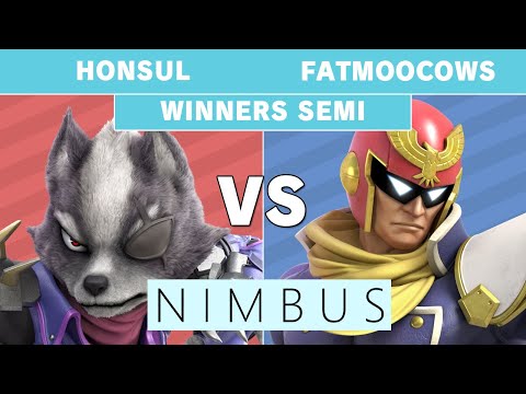 Nimbus #50 - Honsul (Wolf) vs FatMooCows (Captain Falcon) Winners Semi - Smash Ultimate