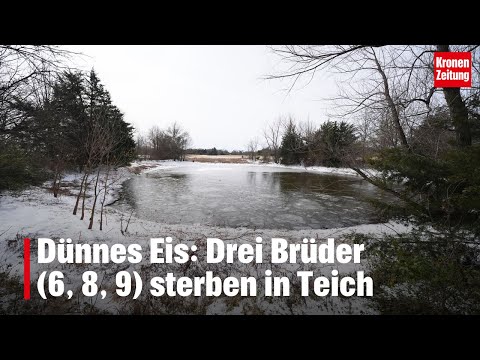 Thin ice: Three brothers (6, 8, 9) die in pond | krone.tv NEWS