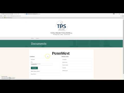 TPS document upload training