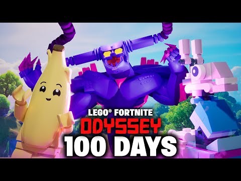 I Spent 100 Days in LEGO Fortnite Odyssey... Here's What Happened