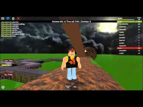 Roblox Humans Vs Zombies Video Roblox - 