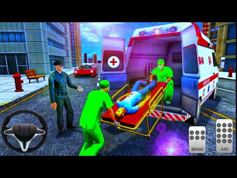 City Ambulance Emergency Rescue 2020 Van Drive Policeman - Best Android GamePlay FHD