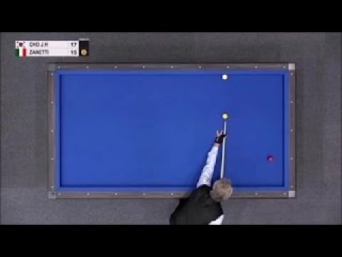 Cho Jae Ho vs. Zanetti | 3 Cushion Worldcup | MUST SEE!!!
