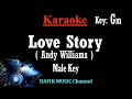 Love Story (Karaoke) Andy Williams Male key Gm /Low key