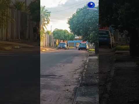 Morador começa atirar em casa e causa pânico em Aragarças-GO