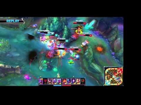 Shiphtur Ahri 14 min. Pentakill LCS 07.19.15 - GVA vs DIG