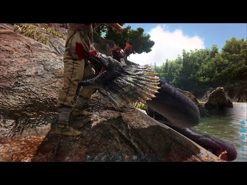 ARK  Survival Evolved | I WAS UNCONSCIOUS BY A TITANOBOA! |
