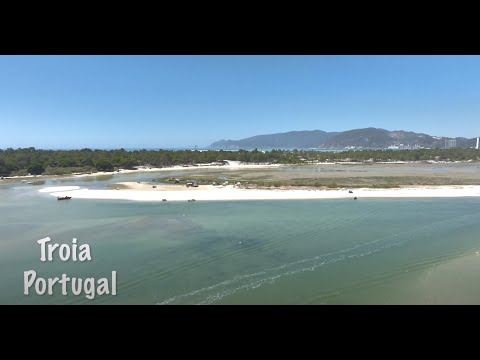 Setubal troia aerial drone TROIA PORTUGAL