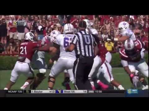 2014 USC vs Furman - Skai Moore Fumble Recovery