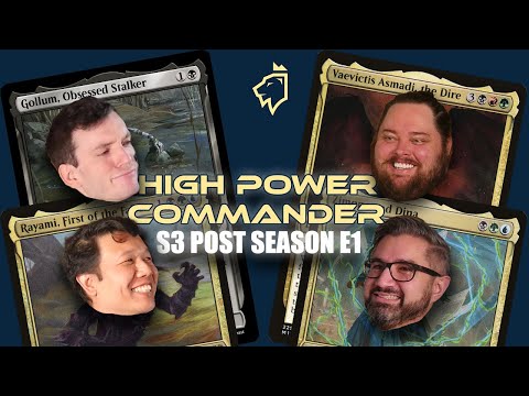 Gollum vs Vaevictis vs Zimone & Dina vs Rayami | High Power Commander  Magic the Gathering