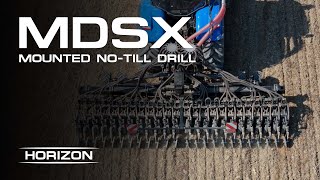 MDSX MOUNTED NO-TILL SEED DRILL video