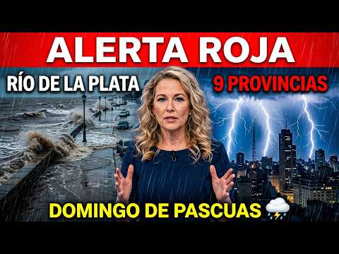 "ALERTA MÁXIMA: Crecidas en el Río de la Plata y Tormentas en 9 Provincias para Pascuas"