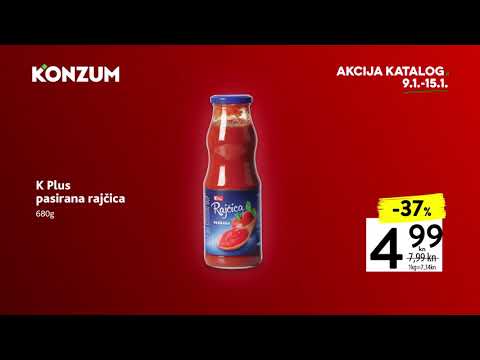 Konzum katalog 9.1. - 15.1.