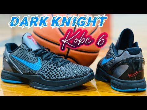 Kobe 6 Dark Knight! Quality check review & on foot 🔥