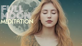 Full Moon Meditation 🌕 Music to Meditate Under the Snow Moon