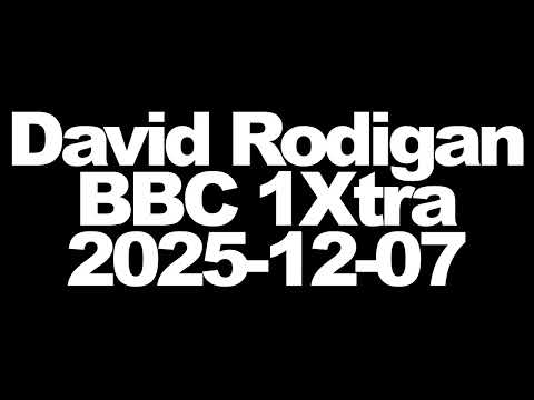 David Rodigan - Reggae on BBC 1Xtra - 2025-12-07