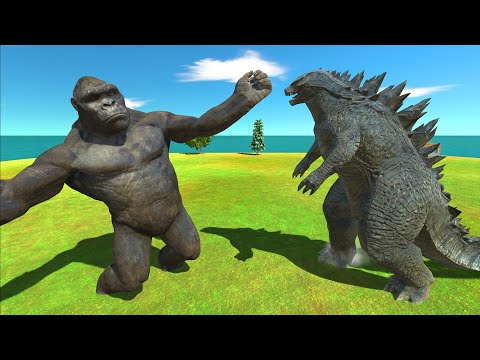 Godzilla 2014 VS King Kong - Animal Revolt Battle Simulator