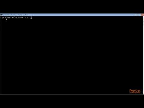 Learning Python Creating A List Packtpub Com