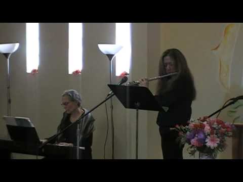Lisa Warren on Flute with Alaura Massaro, 2/9/2014