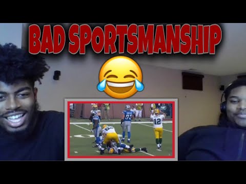 NFL "Bad Sportsmanship" Moments |REACTION|