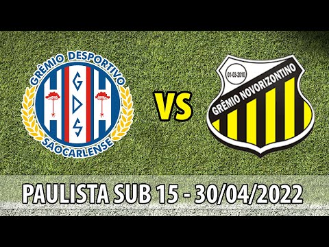 GOLS PAULISTA 2021 Sub 15 - São Carlense 2 x 3 Novorizontino (30/04/2022)