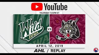 AHL Replay: Wolves vs. Wild | Apr. 12, 2019