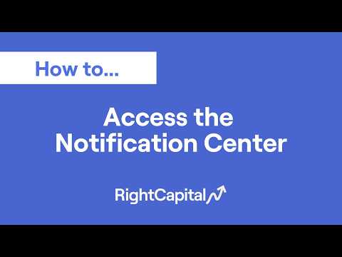 Access the Notification Center (1:02)