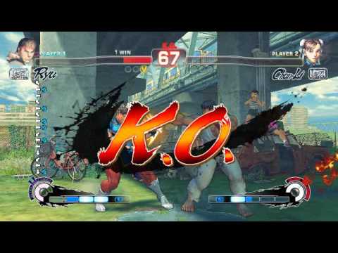 OSSJ E-Sports 2016 - USF IV : Ryu - Badot (Yellow) vs Chun Li - Haizum (Green)