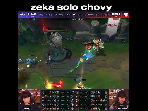 HLE Zeka SOLOKILLS GEN.G CHOVY  | LCK 2024