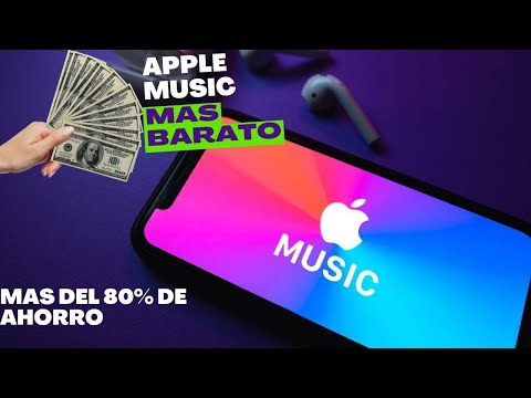 APPLE MUSIC BARATO: METODO para suscribirte al PLAN PREMIUM | MÁS DE 80% de ahorro | 1 DOLAR X MES