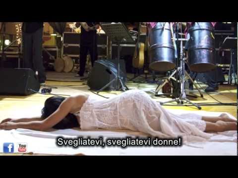 BRIGANTI DI TERRA D'OTRANTO - "Klama" with lyrics (Andra mu pai-Cry)-Griko Music-TARANTA NIGHTS 2