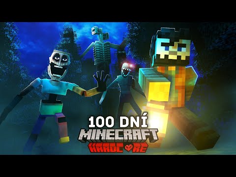 Přežil jsem 100 dní v HOROROVÉM Minecraft Hardcoru!