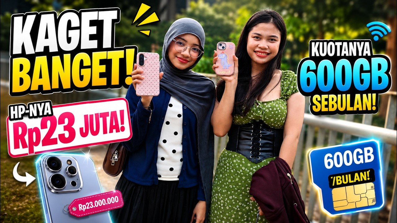 Berapa Harga Gadget Lo? KAGET! HP Anak Tongkrongan Jaksel Harga 23 JUTA! #GrebekGadget147