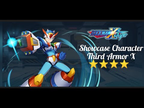 Rockman X DiVE - Third Armor X, Character Showcase