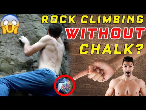 Rock Climbing WITHOUT Chalk?!?